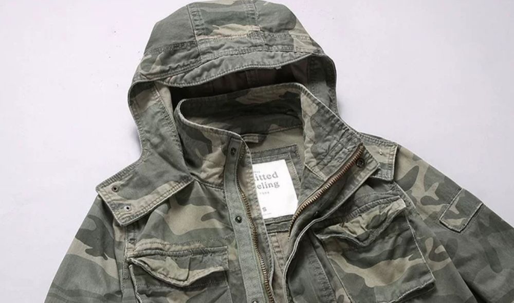 Ветровка в стиле "Милитари".