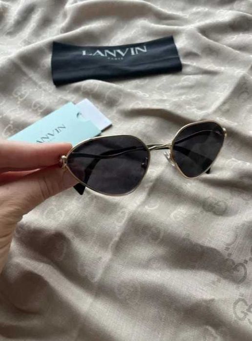 Lanvin оригинални дамски слънчеви очила cat eye котешко око