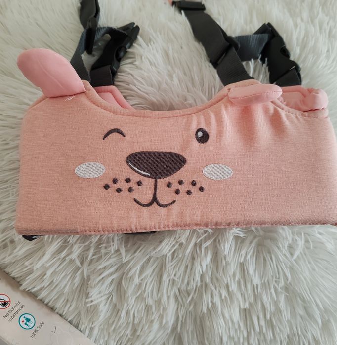 Колан за прохождане розов цвят нов