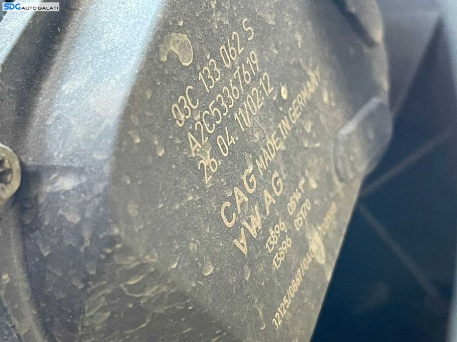 Clapeta Acceleratie Volkswagen Golf 6 1.4 TSI CAXA 2008 - 2014 Cod 03C133062S