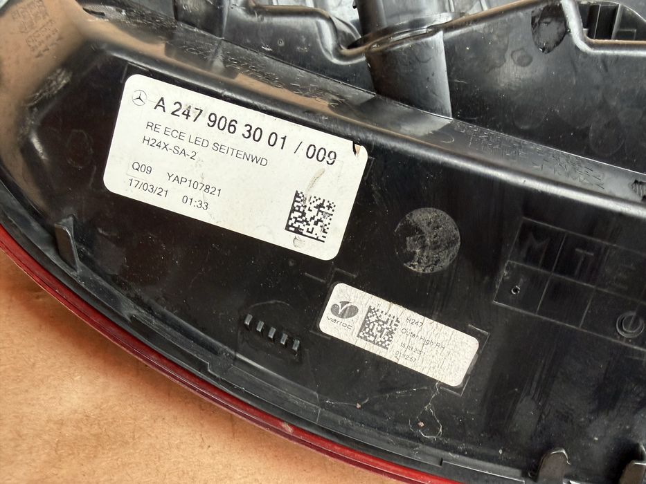 Стоп Mercedes GLA W247 / EQB W243 LED