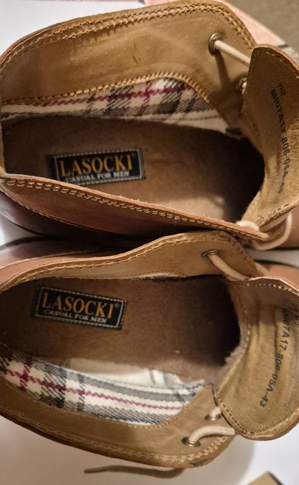 Ghete piele naturală Lasocki for men casual M43