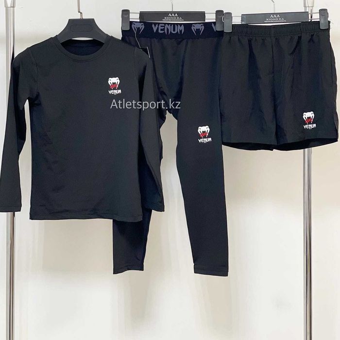 Детские Рашгарды 3в1 UFC Venum, компрессионная одежда, спорт костюм