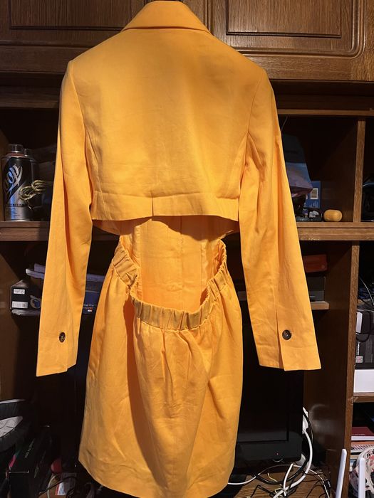 Rochie-sacou din denim