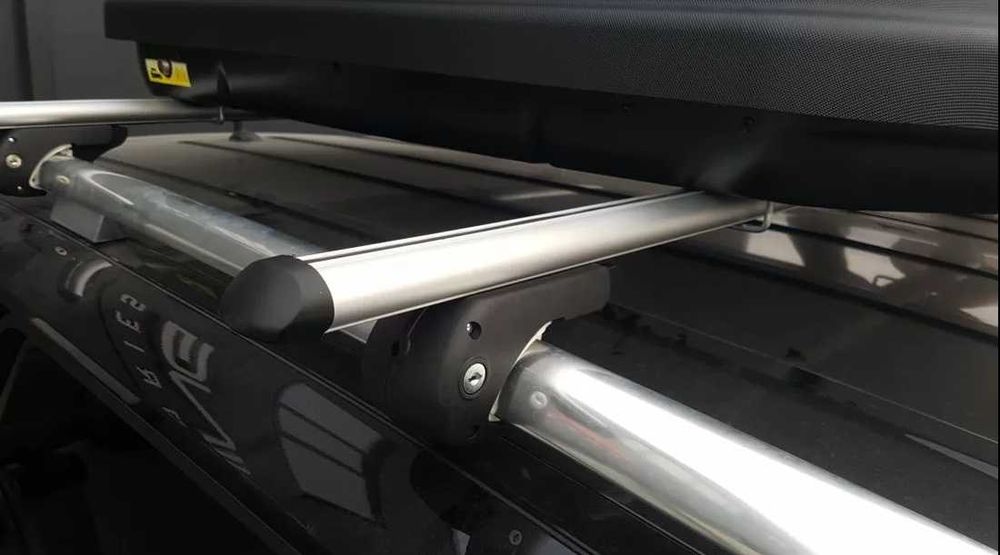 Напречни греди за багажник, 120cm с ключ