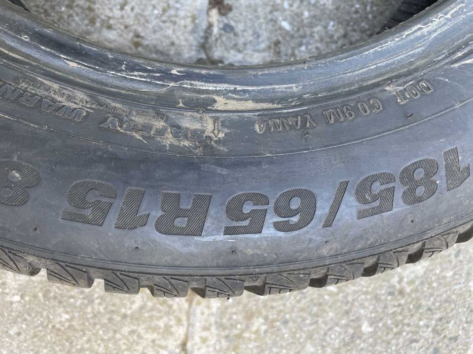 Зимни гуми 2 броя 185/65/15