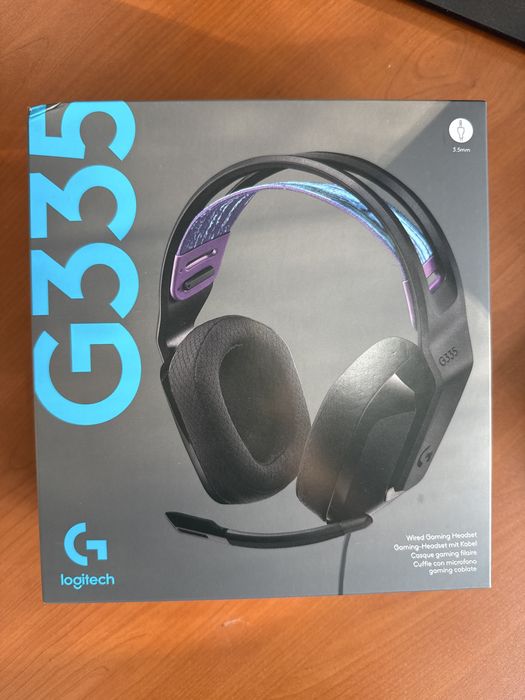 Продам Logitech G335 Wired Gaming Headset- BLACK - 3.5 MM