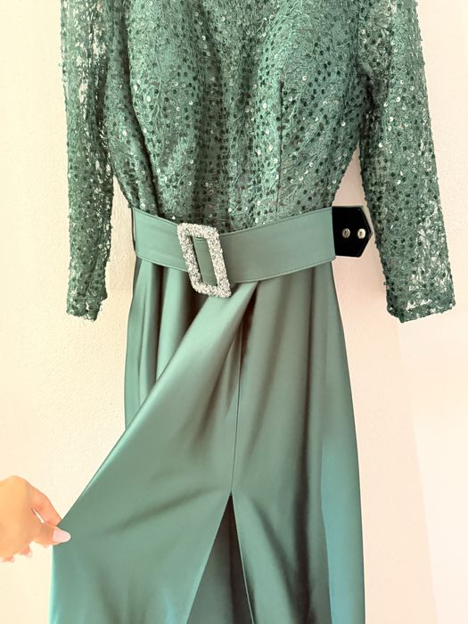 Rochie de ocazie  verde smarald