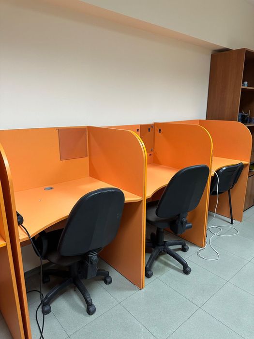 Столы для call centra для колл центра широкие - мощные