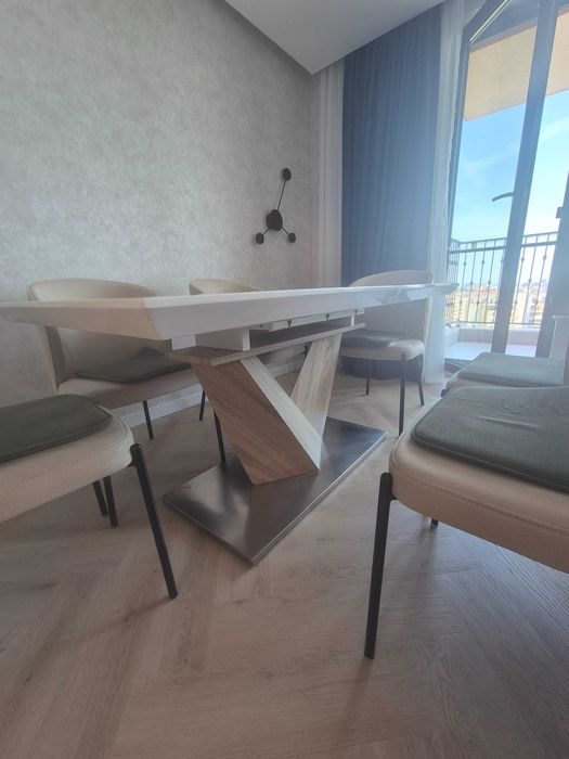 Трапеза маса MDF
