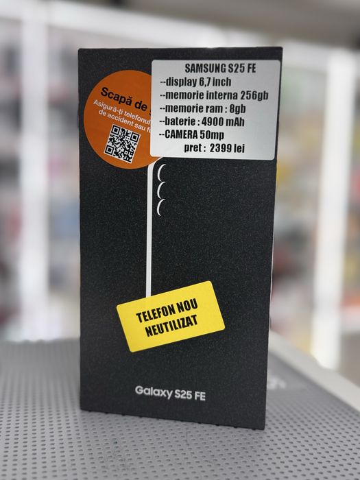 Samsung S25 FE 256gb nou sigilat