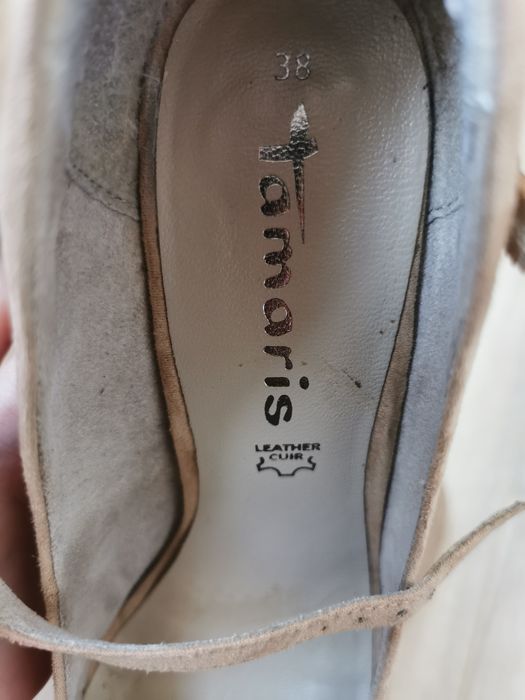 Pantofi piele Tamaris