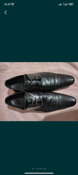 Мужские кожаные туфли