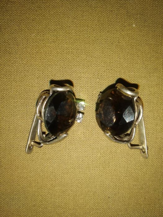Серги серебро 925 проба СССР