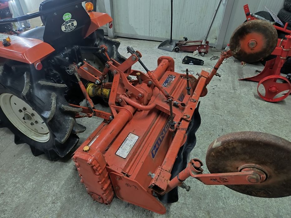Tractor Shibaura Iseki Yanmar 4x4 Freză și Remrocă