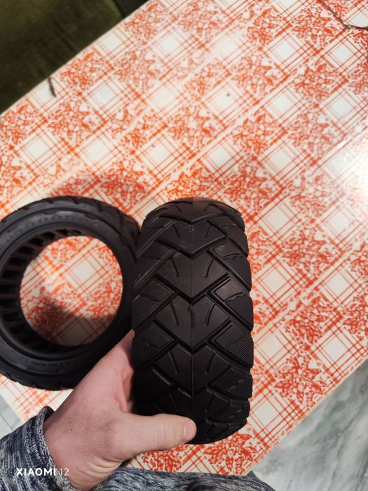 Гуми за тротинетка бандажни с  размери 90/65-6.5