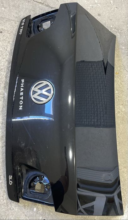 Заден капак багажник VW PHAETON 2011г черен LC9X