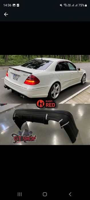 В продаже Бампер Mercedes E-Class W211 AMG 63 | Мерседес W211 E-Class