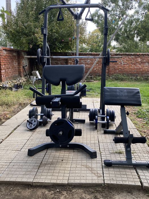 Пълен комплект фитнес уреди за дома/двора
