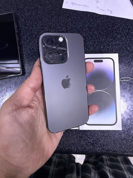 iphone 14 pro pamit 128g holati yahwi karopka dak bor oqip tel qlila