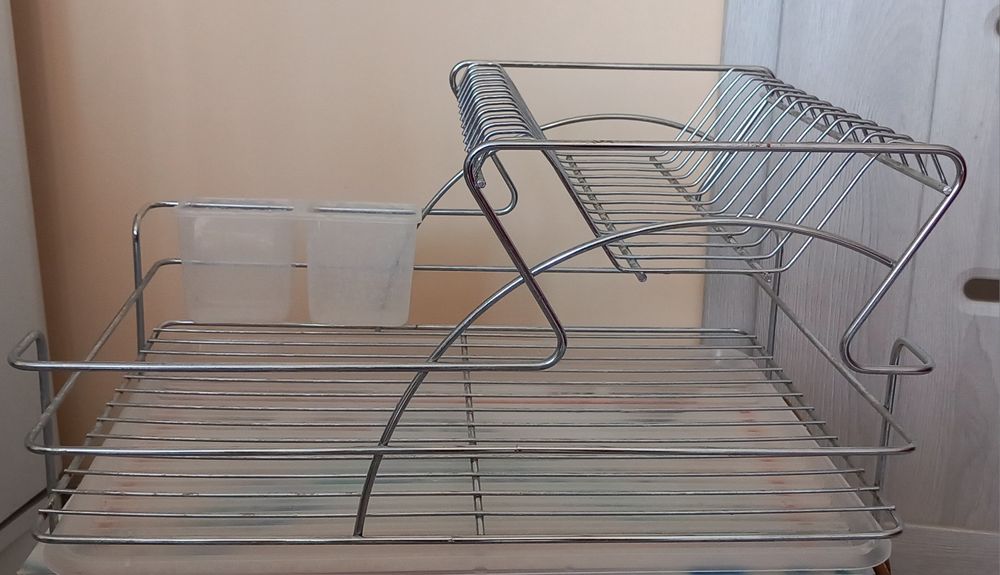 Сушилник за чинии Chrome Lux на две нива