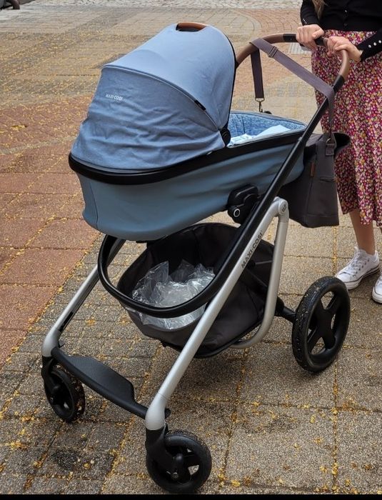 Детска количка Maxi-Cosi Lila Nomad Grey + кош за новородено + кош за кола