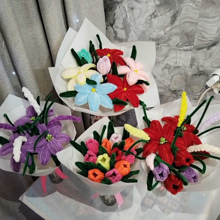 Цветы ручной работы