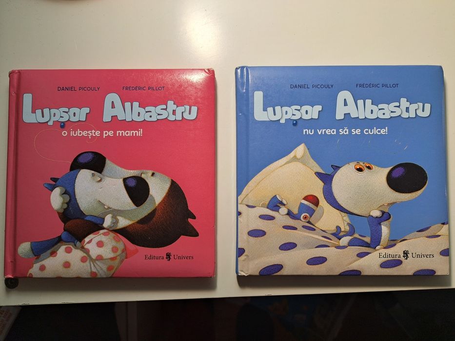 Cărți copii Lupșor albastru. Coperta cartonata