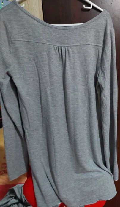 Bluza damă lungă tricot subțire