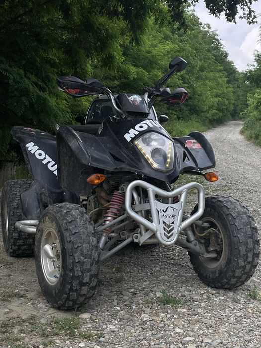 Atv loncin 300(ambreaj lipsa)la schimb pe un motocross sau 4000 lei
