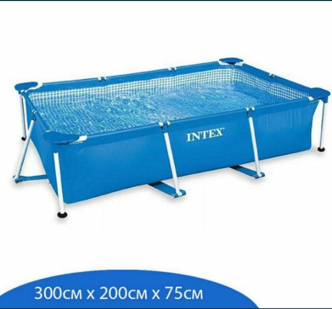 Продается бассейн каркасный intex