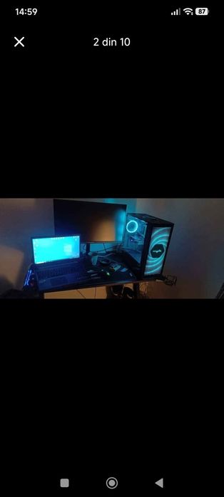 Vând unitate și monitor de gaming