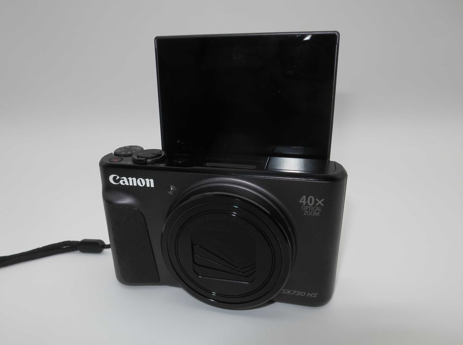 Canon PowerShot SX730 HS ултра компактен фотоапарат цифрова камера с 40x Оптичен Зум, FULL-HD, Wi-Fi, NFC, Флип екран и състояние КАТО ЧИСТО НОВО