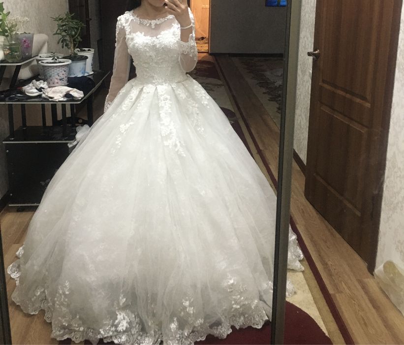 свадебное платье