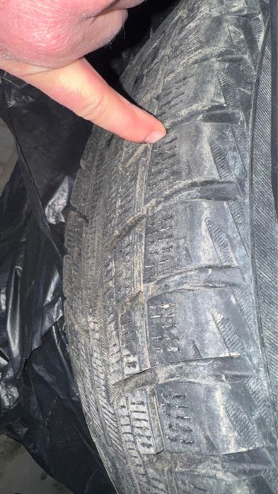 Покрышка накаченный