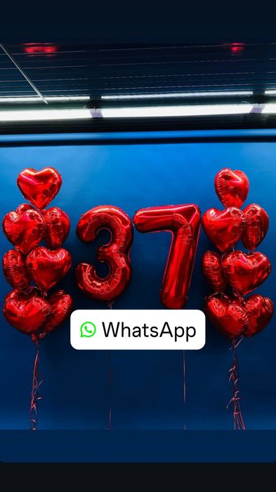 Воздушные шары наполнением гелия.30000 сум один шар гелия чистий