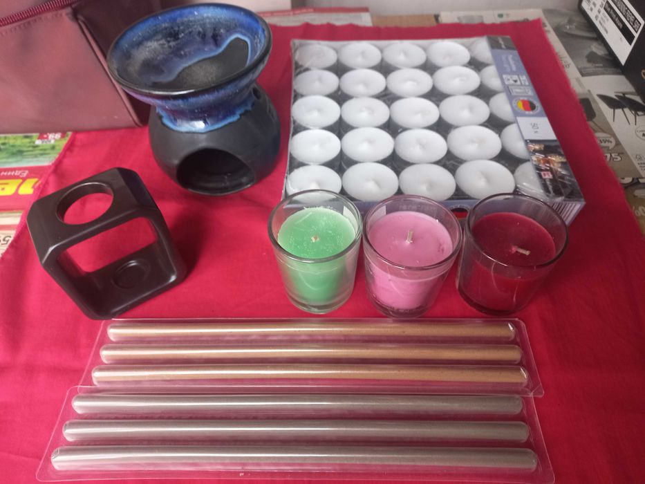 Чаши, чайник, термос, ароматизатор,