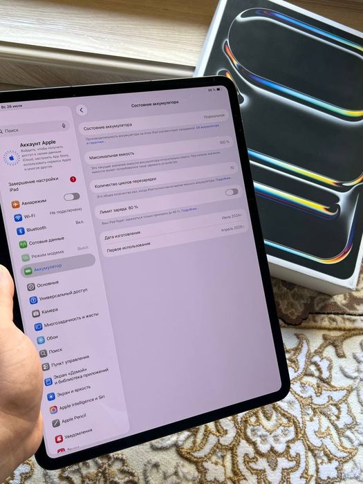 Ipad pro M4 13  simkartali