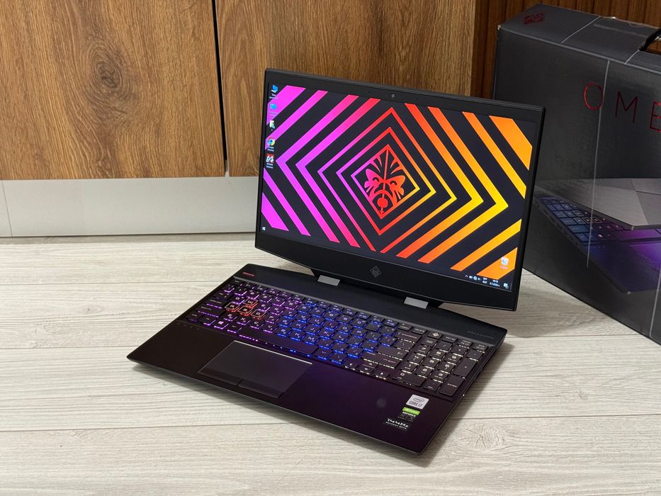 RTX 2070 8gb/ i7 / 1512gb /16gb ram/ 15.6 IPS 144hz/Omen / RGB/ B&O audio