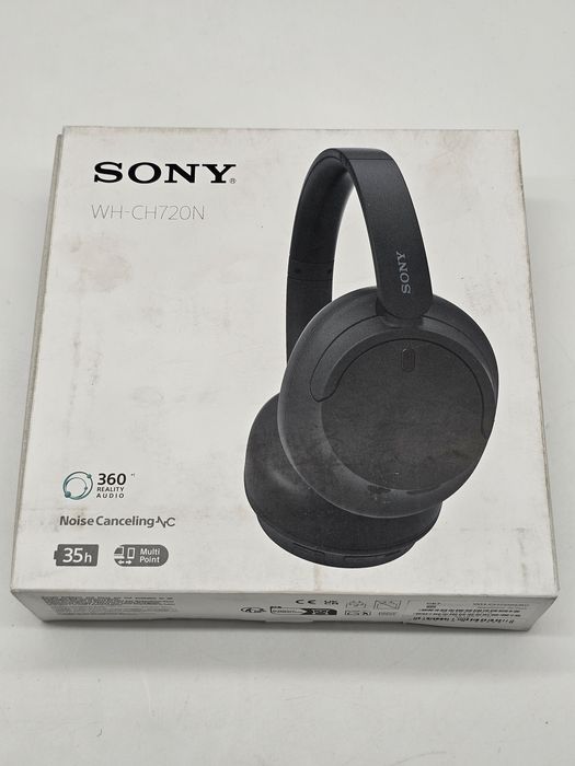 Casti Over the Ear Sony WH-CH720NB Noise Cancelling Wireless, Blueto