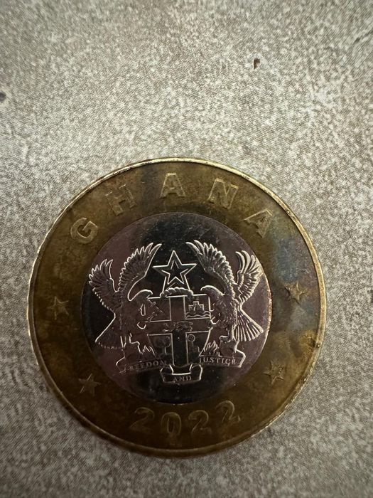 Монета 1 Ганская седи