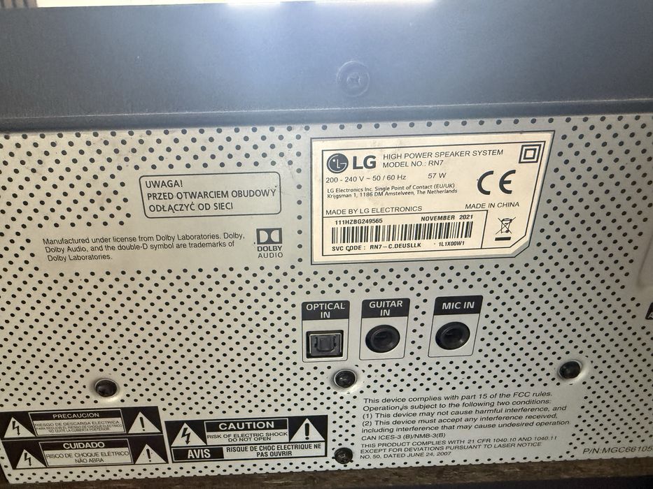 Difuzor 1000w Lg Xboom