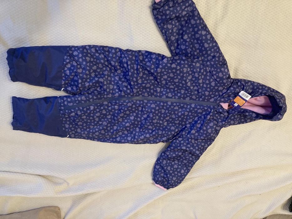 Детски зимни цели грейки/космонафт-98см(2-3г) Нови