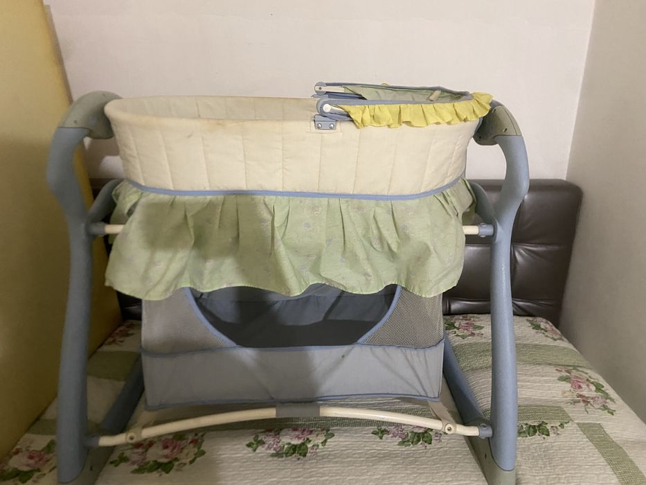 Люлька кроватка качалка mamalove