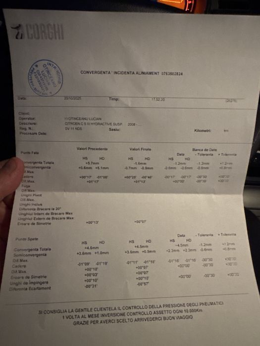 Citroen c5 an 2011 facelift 2.0 hdi 163 cp