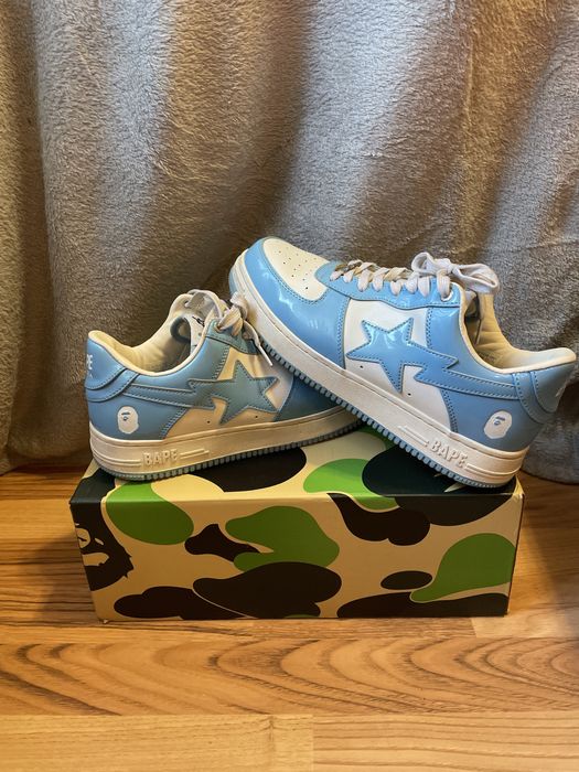 Adidasi Bape Sta Low Blue