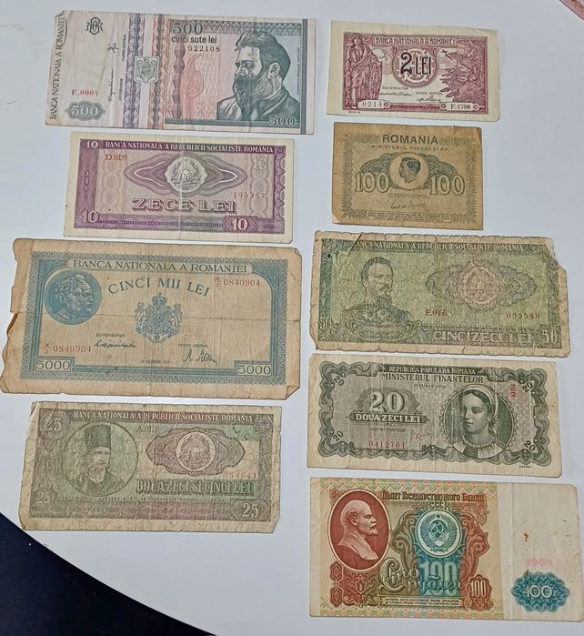 Bancnote vechi românești