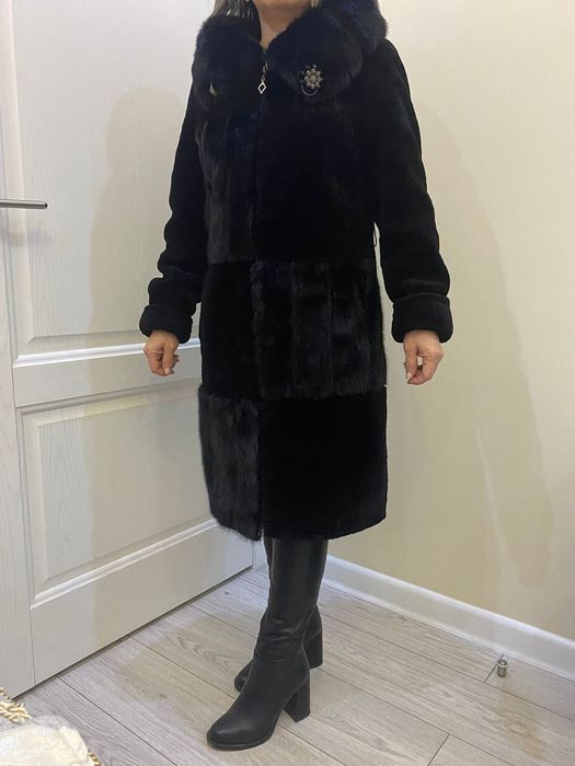 Шуба полунорковая