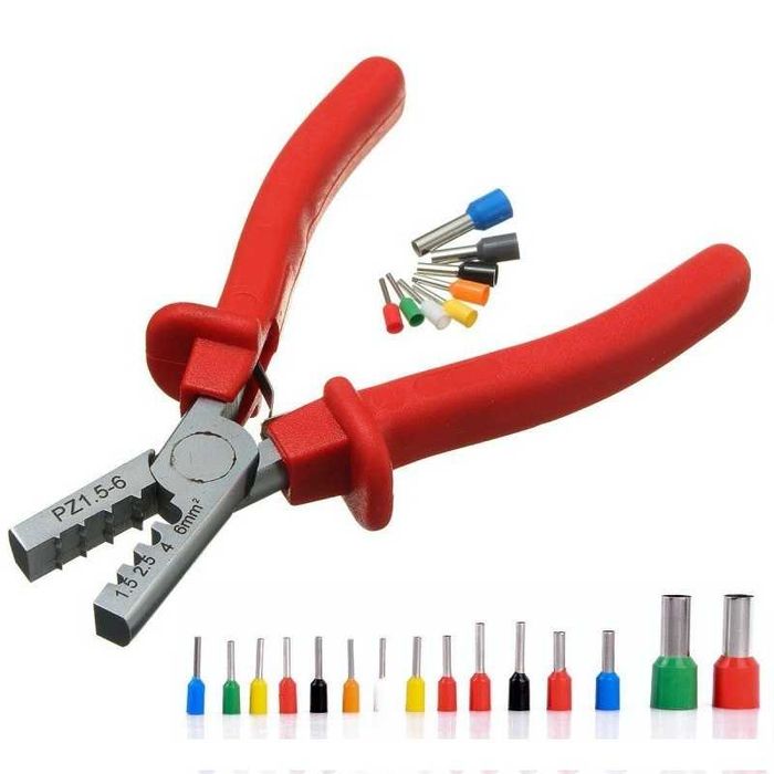 Cleste Sertizat Pin Terminal 16-10AWG Cleste Sertizare Papuc 1,5mm-6mm