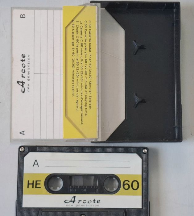 Jocuri, programe PC pe caseta audio
